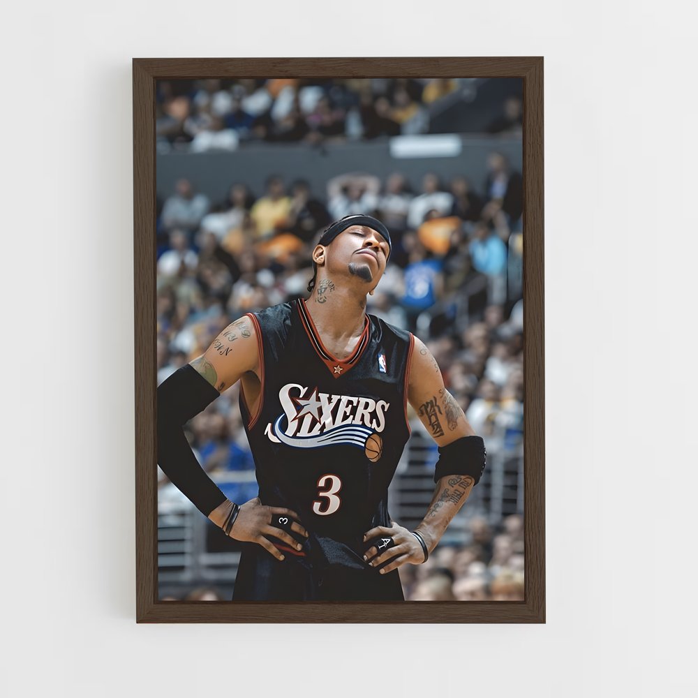 Poster Allen iverson impression – affiche Basketball (vue 5)